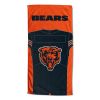 [Personalization Only] OFFICIAL NFL Jersey Personalized Beach Towel - Chicago Bears - Personalization Only