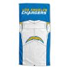 [Personalization Only] OFFICIAL NFL Jersey Personalized Beach Towel - Los Angeles Chargers - Personalization Only