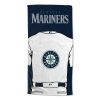 [Personalization Only] OFFICIAL MLB Jersey Personalized Beach Towel - Seattle Mariners - Personalization Only