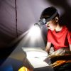 Rechargeable Headlamp High Power Headlight Torch Flashlight with 3 Light Modes for Fishing Running Camping Hiking - No Sensor Type
