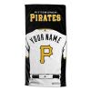 [Personalization Only] OFFICIAL MLB Jersey Personalized Beach Towel - Pittsburgh Pirates - Personalization Only
