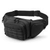 Nylon Camping Belt Bag; Military Hunting Tactical Waist Pack - Army Green