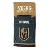 [Personalization Only] OFFICIAL NHL Jersey Personalized Beach Towel - Golden Knights - Personalization Only