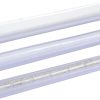 5pcs 1M Light Mounting Channel - white