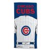 [Personalization Only] OFFICIAL MLB Jersey Personalized Beach Towel - Chicago Cubs - Personalization Only
