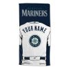 [Personalization Only] OFFICIAL MLB Jersey Personalized Beach Towel - Seattle Mariners - Personalization Only