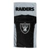 [Personalization Only] OFFICIAL NFL Jersey Personalized Beach Towel - Las Vegas Raiders - Personalization Only