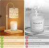 Candle Warmer Lamp, Glass Electric Wax Melter Lamp with Timer & Dimmer - Candle Warmer Lamp
