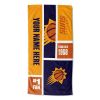 [Personalization Only] OFFICIAL NBA Colorblock Personalized Beach Towel - Phoenix Suns - Personalization Only